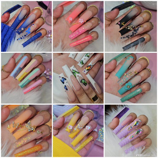 CUSTOM NAIL SETS ($55+)